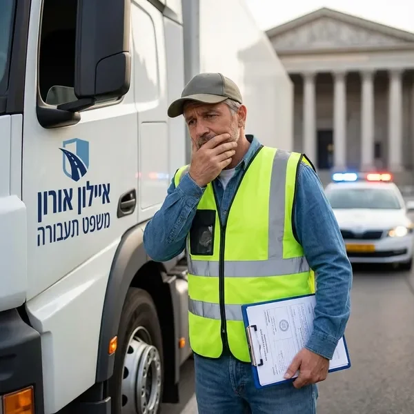 נהג מקצועי זקוק לייצוג משפטי בעבירת תעבורה