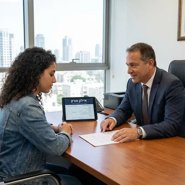 נהג צעיר מתייעץ עם עורך דין תעבורה לנהגים צעירים